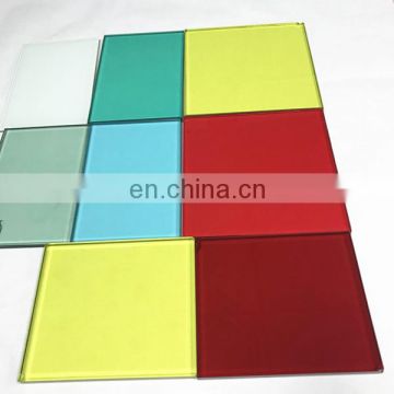 Safety decoration glass factory good price 8.38mm colored laminated glass