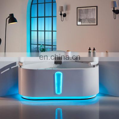 Proway Bathtub massage PR-8025 glass whirlpool bathtub, adult plastic ghana bathtub wall