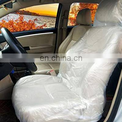 plastic universal suv off-road automobiles Driver Copilot disposable car seat cover
