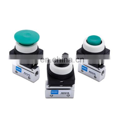 New Arrival MOV Series MOV321R/TB/EB/PP/PPL/PB Manual Control Three Way Two Position Pneumatic Mechanical Valve