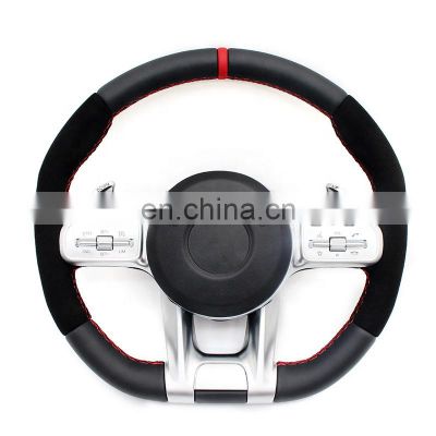 Low Price High Grad Design Half-turn-skin Car Refitting Steering Wheel for Mercedes-Benz A 000 460 0109 3D27