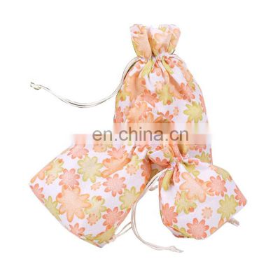 Eco Friendly Non-woven Fabric Gift Bags Drawstring with Logo