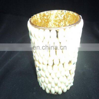 small glass tea light holder for decoration