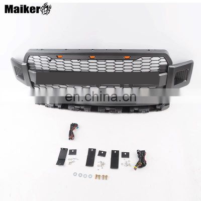 New style front grilles for F150 Off road ABS mesh grilles 2018 accessories for sale