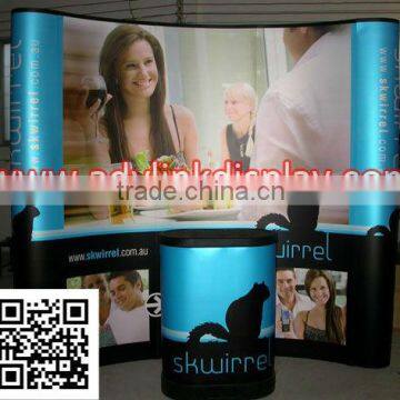 10ft pop up stand pop up banner display for promotion exhibition