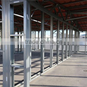 Light Steel House Partition Wall System Stud and Track