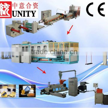 HOT Ps Foam Clamshell Take-Out Containers production line
