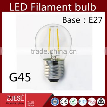 new item CE&RoHS G45 4W led lamp e27