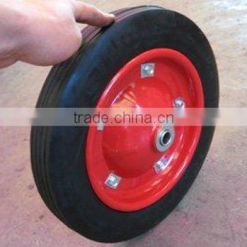 solid wheel, rubber wheel, solid rubber wheel, 13''x3'' solid rubber wheel