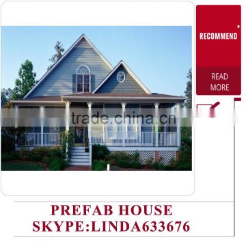 Cheap or luxury light steel structure prefabricated villa house