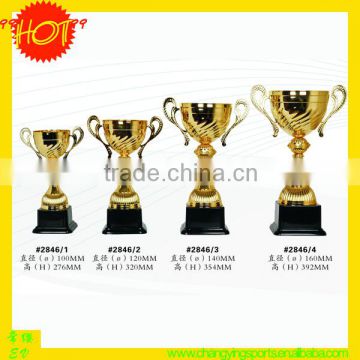 Europe Design High-end Metal Trophy Cup Awards Trophies Plastic Trophy Base 2846