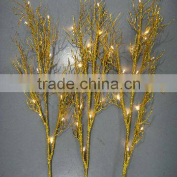 gold coral christmas light