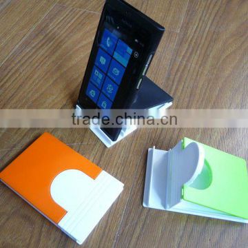 New design Plastic foldable mobile phone holder