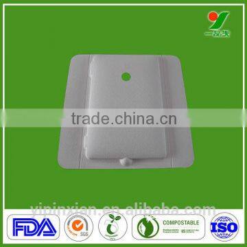 Natural sugarcane fibers biodegradable disposable moulded fibre trays