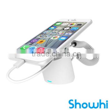 Showhi new release popular mobile phone display security stand for cell phone with charge alarm function HSE7300