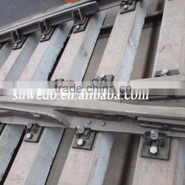 railway casting monoblock frog crossing /High Manganese steel frog