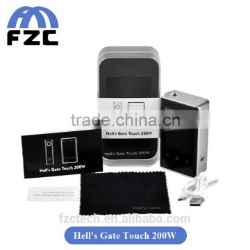 Fzctech best selling original touch screen hells gate box 200w mod box