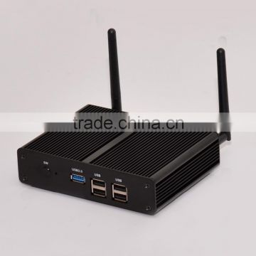 mini pc/mini chassis dual N2810/fanless HTPC/tv box/industrial personal computer with 8GB DDR3 1600MHz