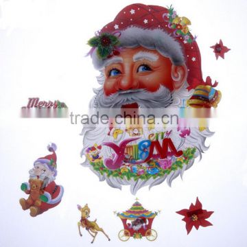 Multi-Colored Stickers-Christmas Toy Shop 42*27cm