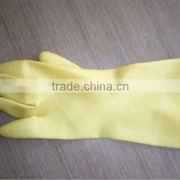 spray flockline latex glove