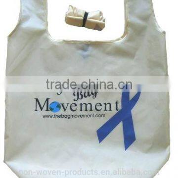 ECO friendly nylon material and high quality foldable bag