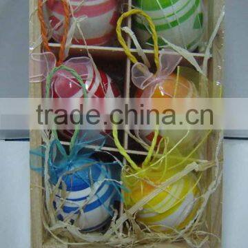 High quality cheap custom hanging easter eggs