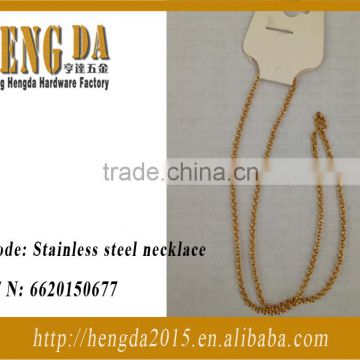 2015 factory price Nickel Free 316 Stainless Steel Chain, Chain Necklace, Necklace Chain