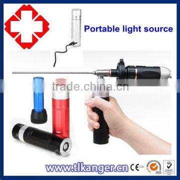 Medical handheld light source for endoscope/portable endoscope led light source