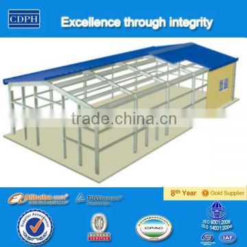 steel structure, Sandwich panel house prefabricated Building for workshop warehouse
