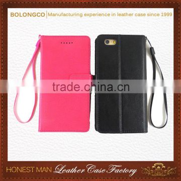 Compatible Brand Special OEM Service For Iphone 6 Leather Case Card Slot
