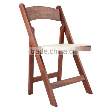 high quality wooden folding chair for event