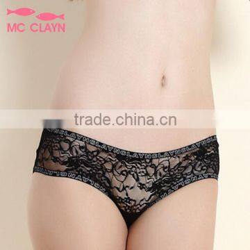 MC CLAYN Brand Lace panties female sexy full fashion temptation cut out underwear women seamless hollow out briefs