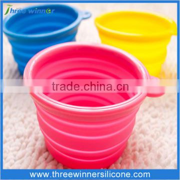 promotional item foldable silicone pet bowls for dog