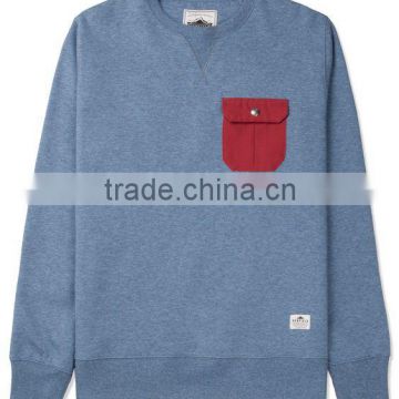 Customized Fleece Sweat Shirt with front Pocket