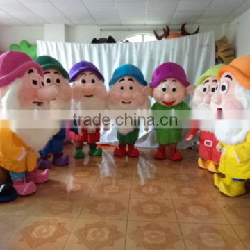 Seven dwarf costume/ seven dwarfs carnival costume in stock!!!!!
