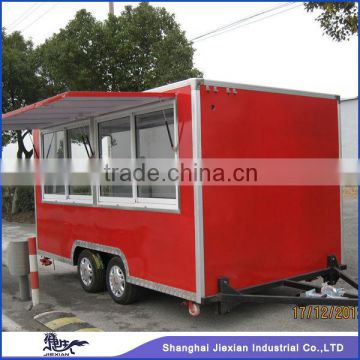 JX-FS400B huge space street food kiosk cart for sale