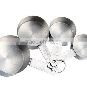 4pcs stainless steel measuring spoon set of 60ml,80ml,125ml,250ml, measuring tools, measuring device