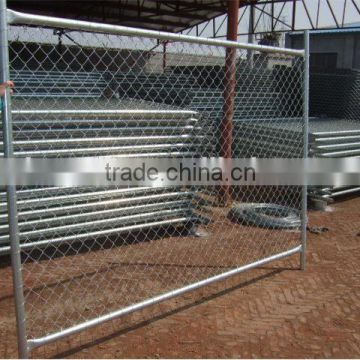 ISO9001 factory hot dipped galvanized chain link fence