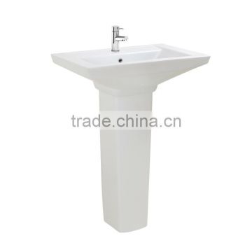 Good manufacturer for rectangular full pedestal sink