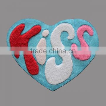 sweet KISS satin design heat transfer motif