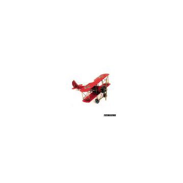 Red dragon biplane - 217237 - antique crafts