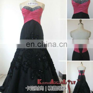 EB1329 Formal best design lace Classic Wedding dress embroidery Prom dress