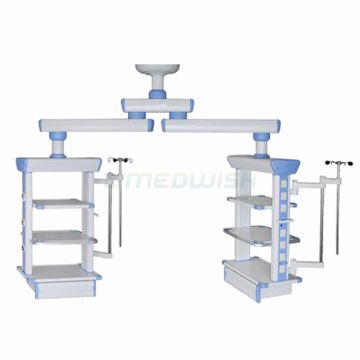 AG-40D Operation theater double arms ceiling mounted pendant medical equipment