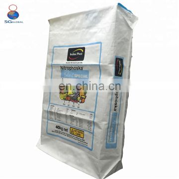 Durable custom made 50 kg plastic cement bags