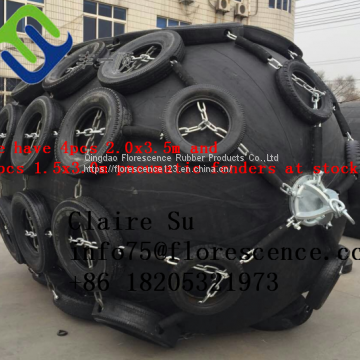 RS certificated dock inflatable marine floating fender to Russia