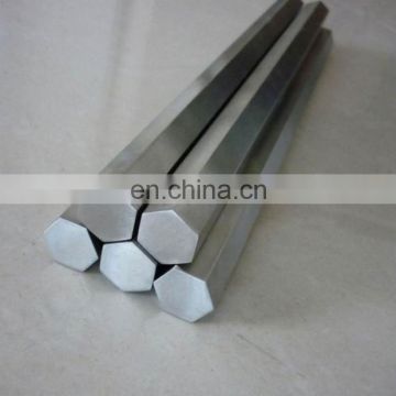 High Quality AISI 201 304 310 316L 321 430 Cold Drawn Stainless Steel Hexagonal Rod Bar manufacturer