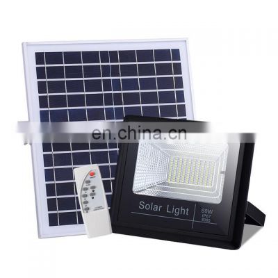 Ip65 Waterproof Outdoor Lighting Brideglux Smd 60W 100W 150W Solar Led Floodlight