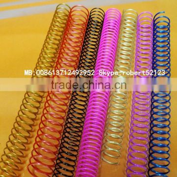 NanBo Nylon Coated Metal Spiral Wire,Single Spiral Wire