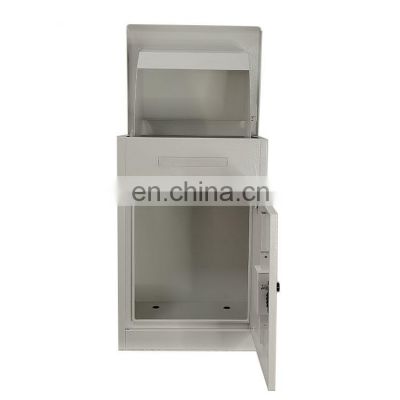 Smart Metal Parcel Delivery Box Outdoor Parcel Dropping Parcel Drop Box For Mail
