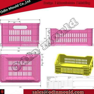 Vegetable Bread Crate Injection Mould